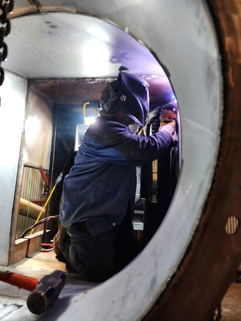 A photo of a custom work
