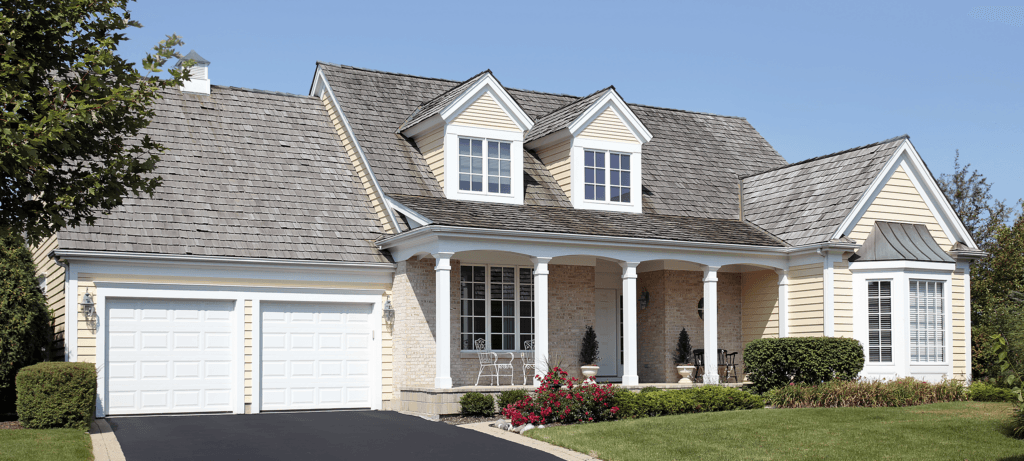 Suburban home with Asphalt Shingles