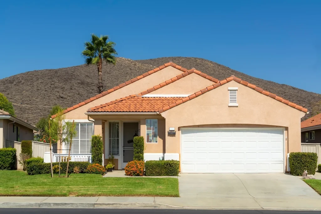 Home with Tile Roof