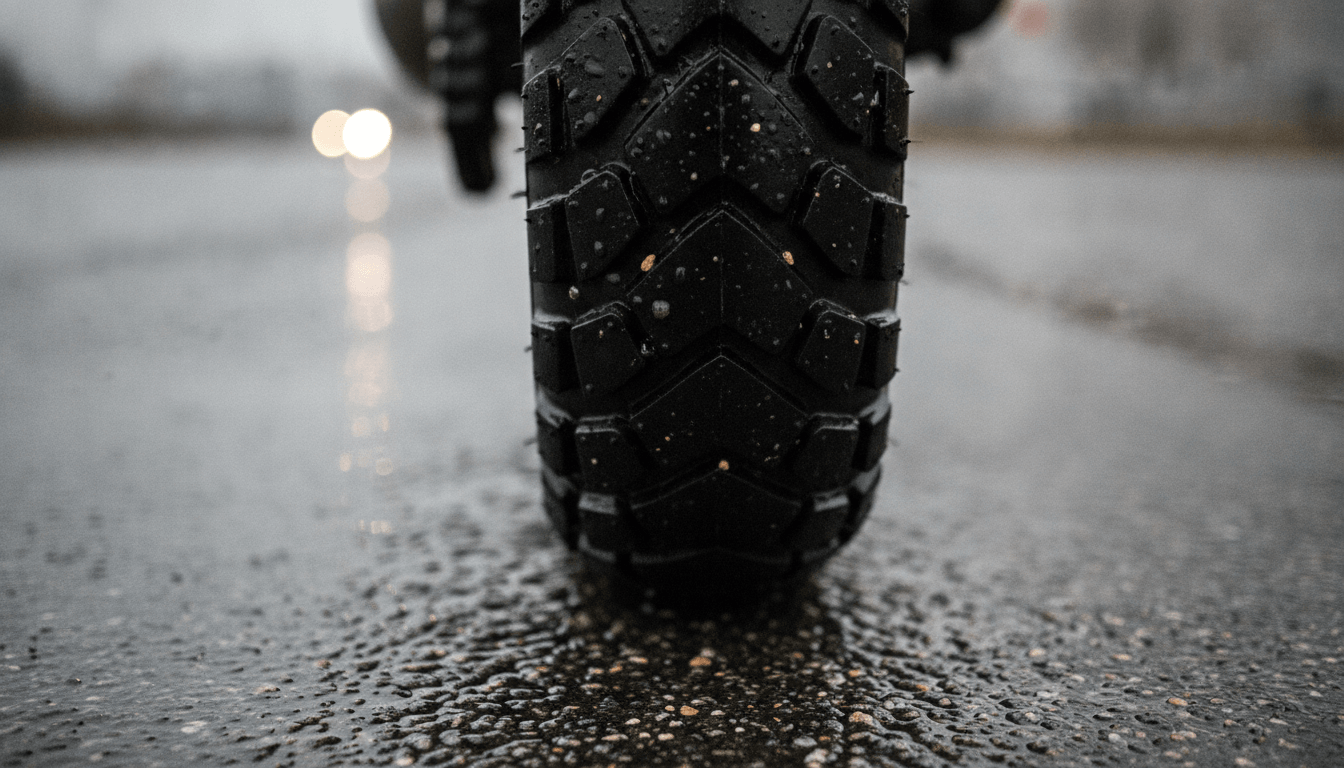 motorcycle on the road