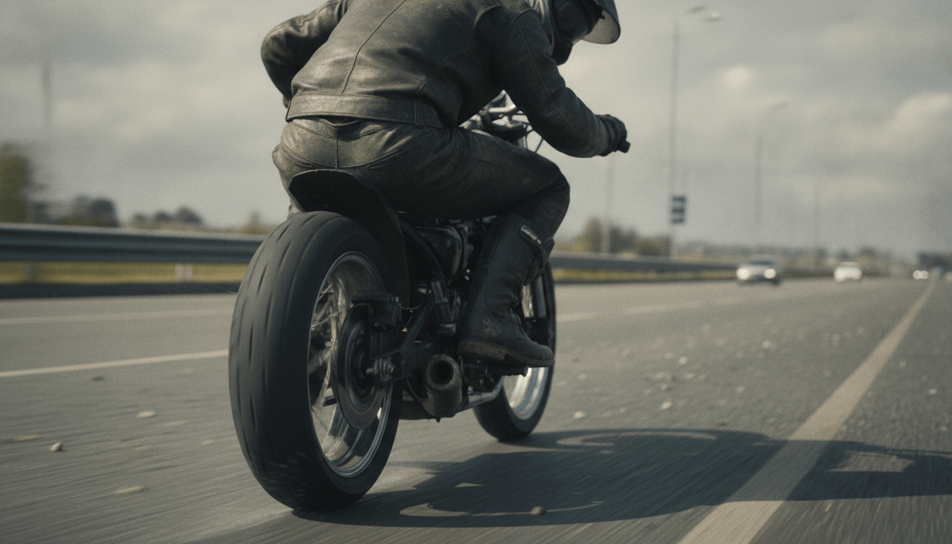 motorcyle speeding
